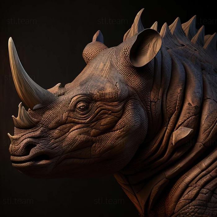 3D model Rutiodon (STL)